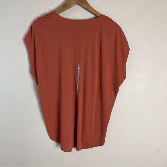 Nike Women's City Sleek Top in dusty peach size XXL reflective gym running yoga - Picture 5 of 14